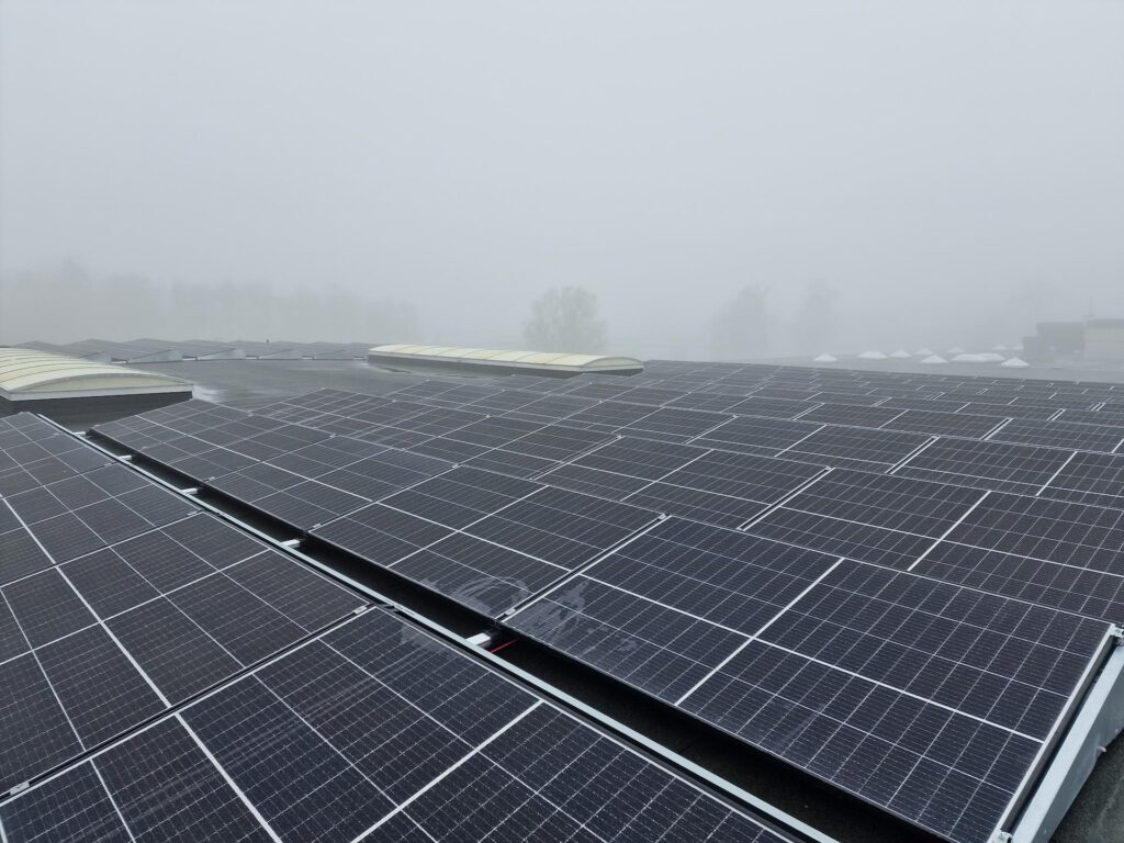 Solceller hos Svendborg Gymnasium