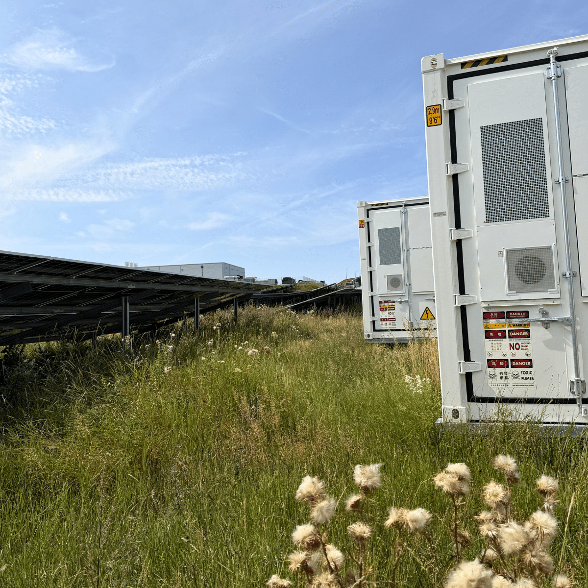 Solceller og batterianlæg på samme site i Sorø