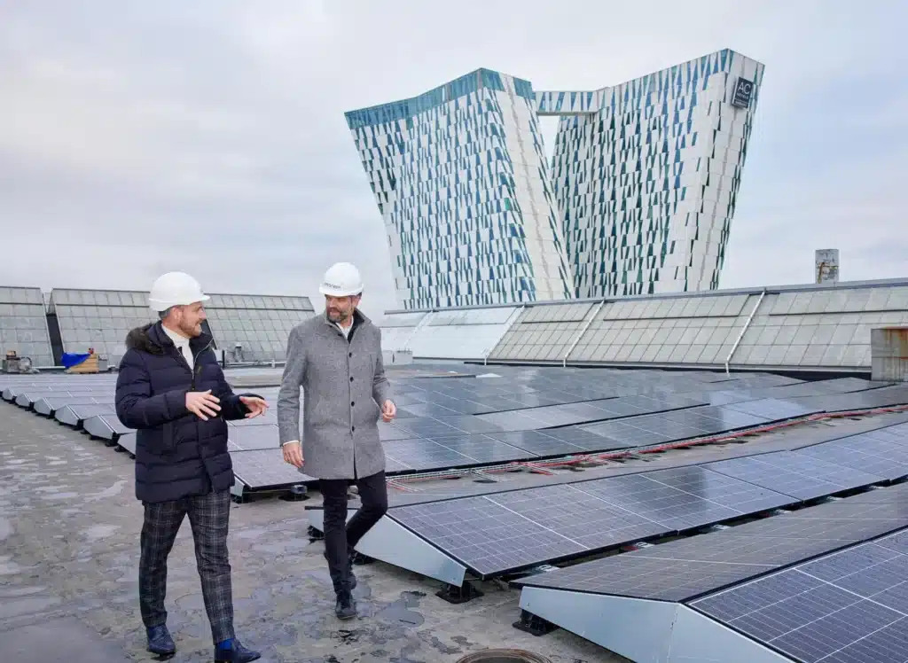 NRGreen solceller hos Bellagroup