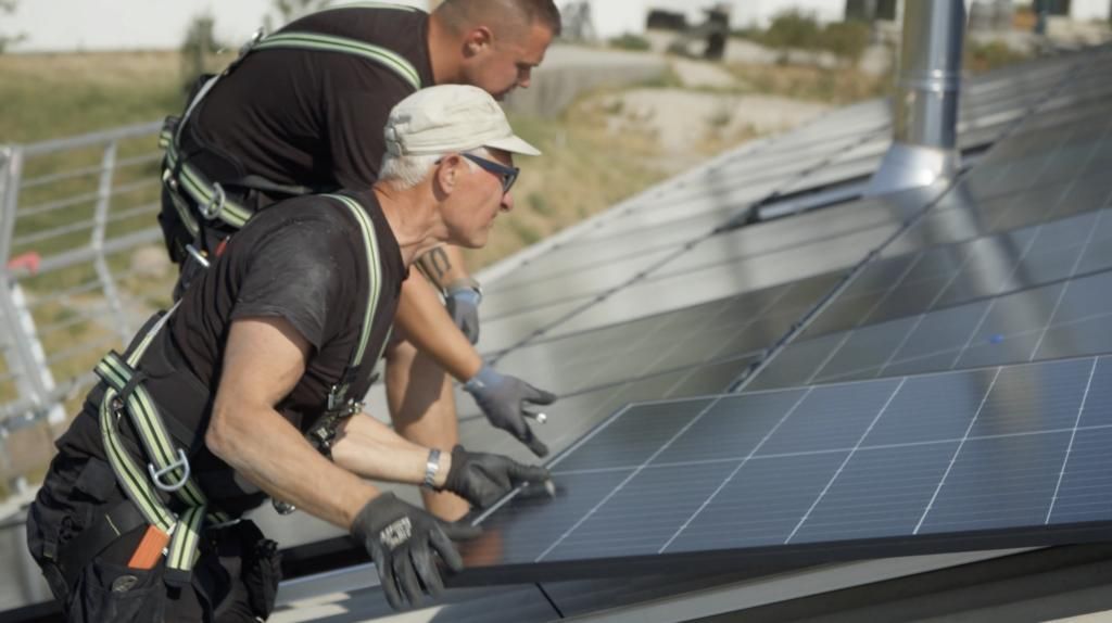 NRGreen solceller på tag